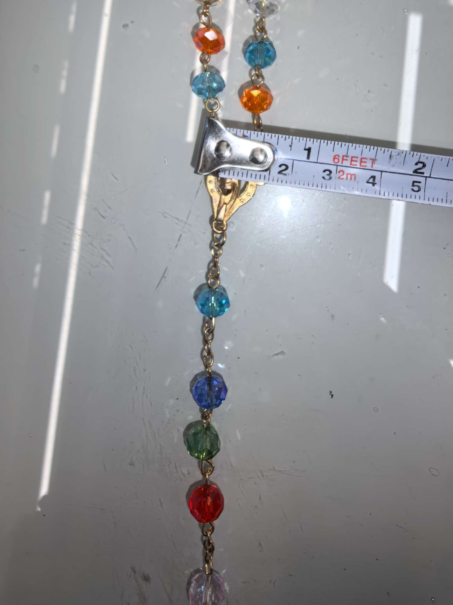 2025.12份七彩水晶新款创新项链好看好看产品图