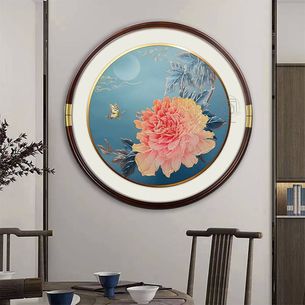 装饰画/木画边/穆斯林装饰画/壁画/装饰画挂画细节图