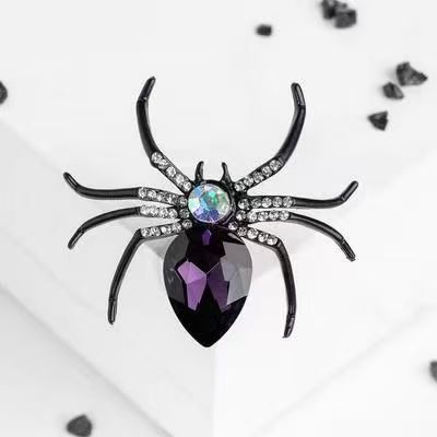 个性欧美热销蜘蛛胸针