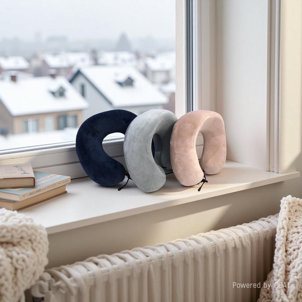Memory U-shaped pillows are selling well in Southeast Asia. Super soft fabric U-shaped neck pillows, travel pillows, car accessories and headrests Application Scenario