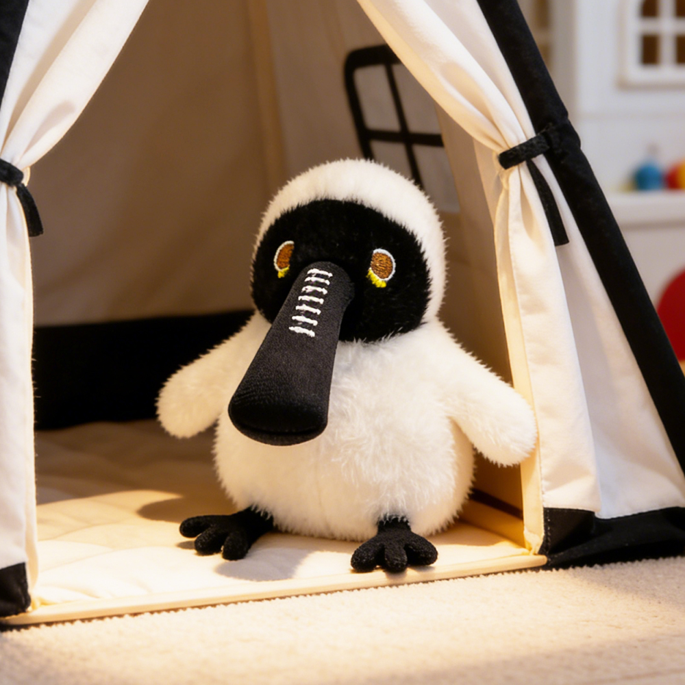 The new electric little bird duck can repeat singing and learning to speak. The new electronic pet has emotions and can get angry. Plush pendant Specification image