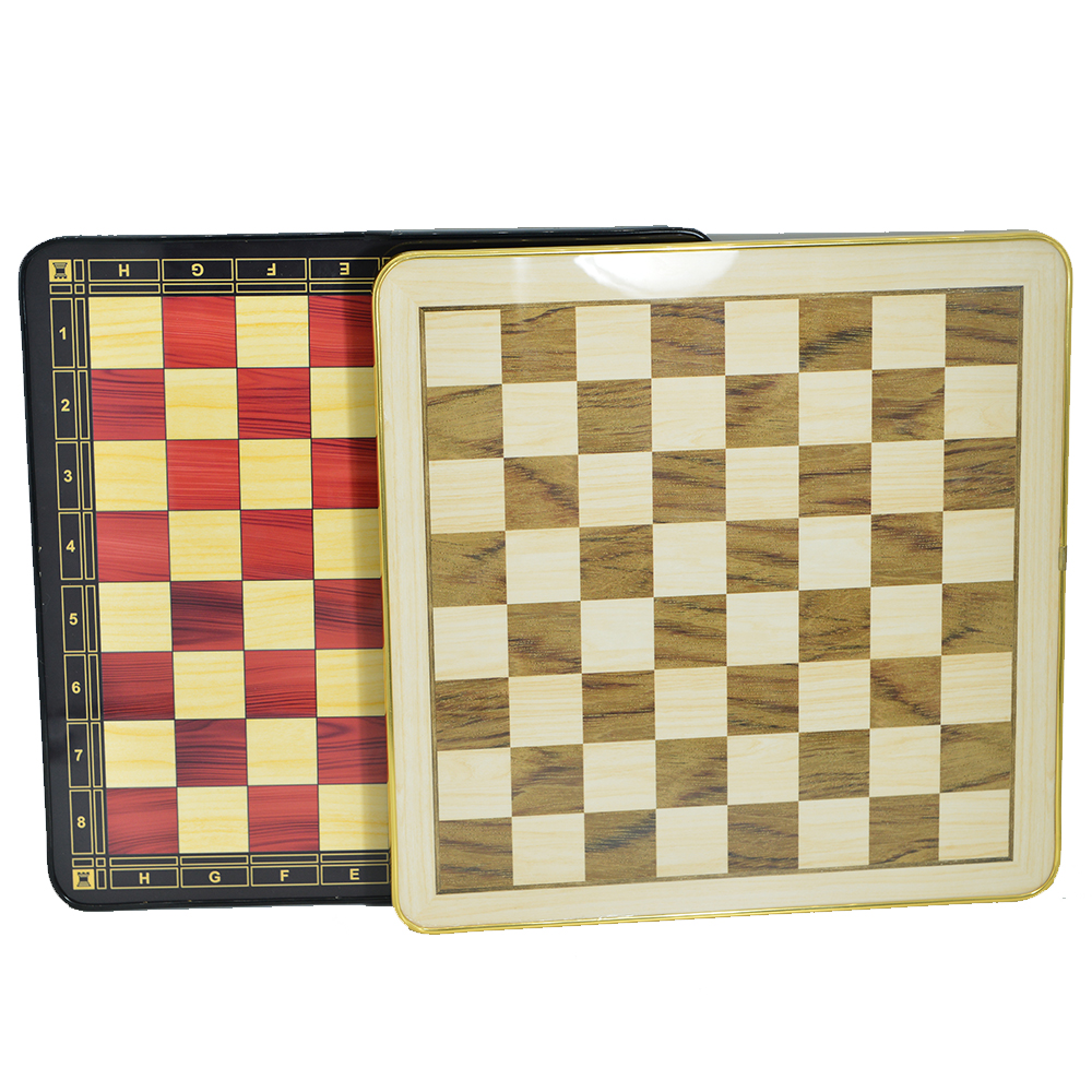 33CM high-gloss surface paint art chessboard board game, chess game toy, board and card entertainment, without chess pieces Specification image