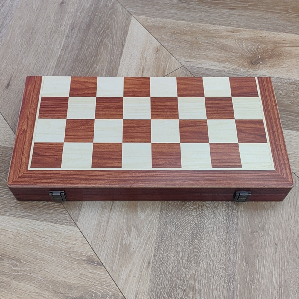 无磁性红木二合一国际象棋跳棋木质含双后专业级棋牌桌游玩具厂家外贸