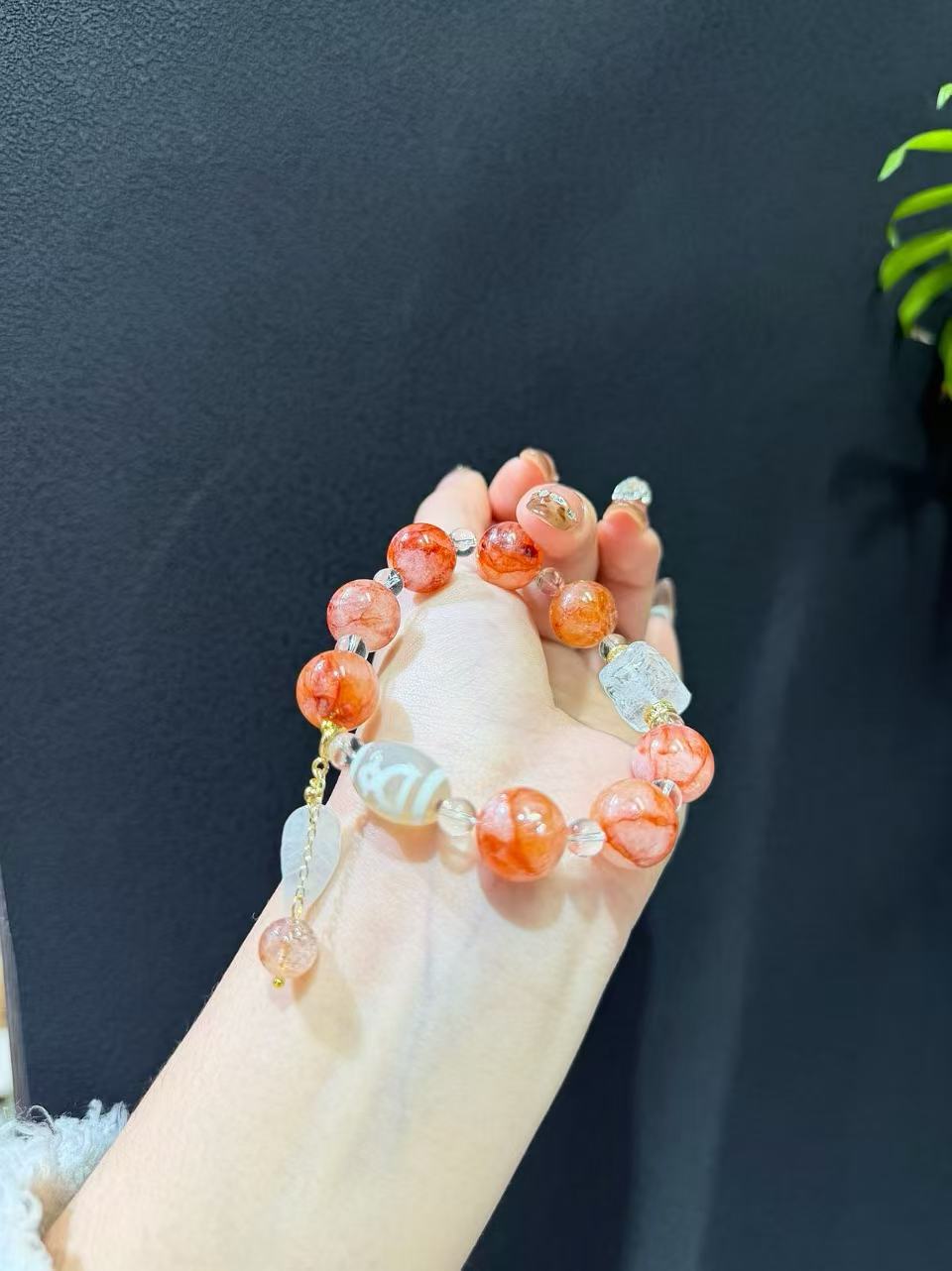 奇楠沉香手串/咖啡豆手串/合香手串女/串文玩/合香产品图