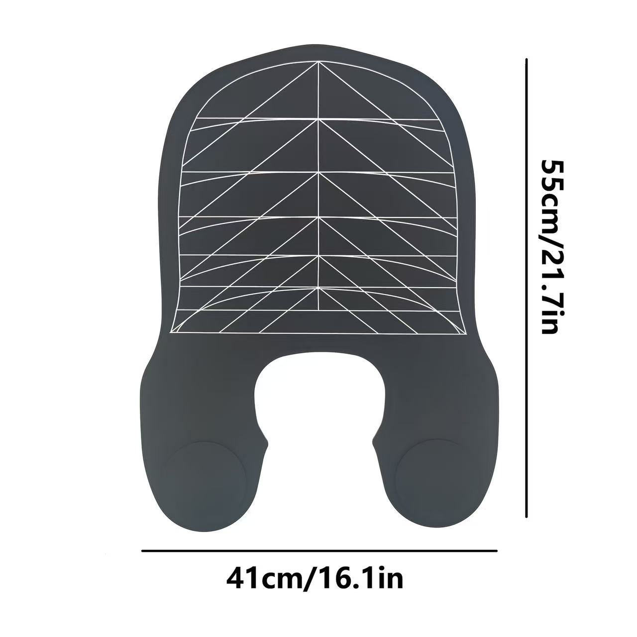 发廊硅胶肩垫披肩发廊成人理发围布发廊理发工具Silicone shoulder pads for hair salons