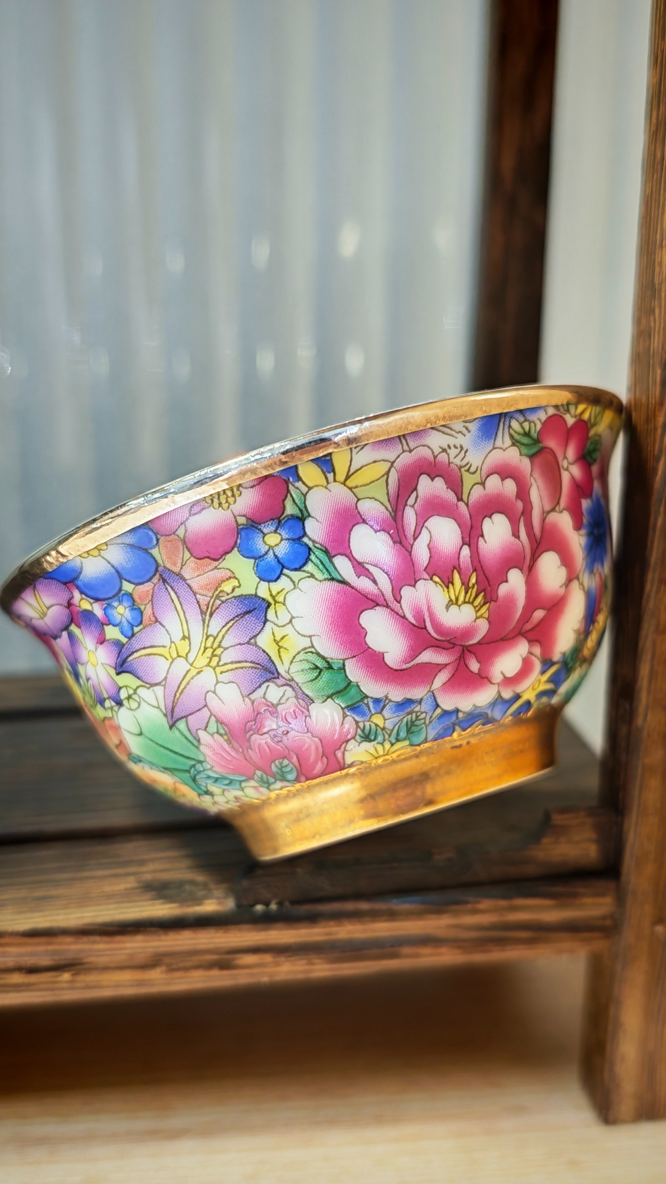 手工包银999足银内胆主人杯珐琅彩品茗杯