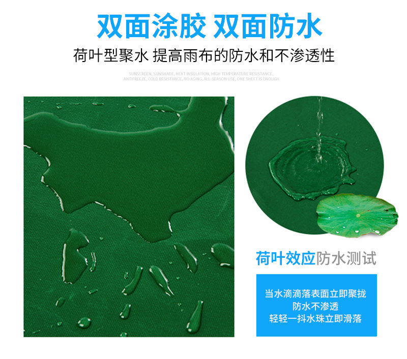 刀刮布防水苫布pvc油布盖货车防晒耐磨布加厚防雨布批发厂家 篷布详情图2