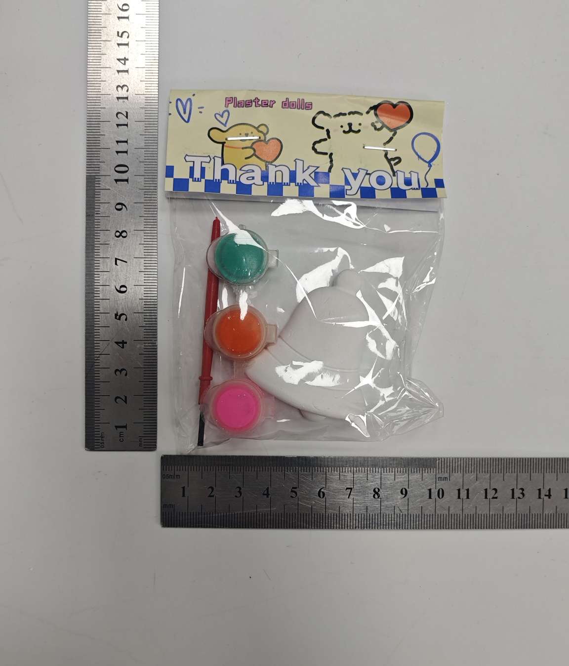 DⅠV 石膏填色 塑料流体熊 石膏玩具详情图17