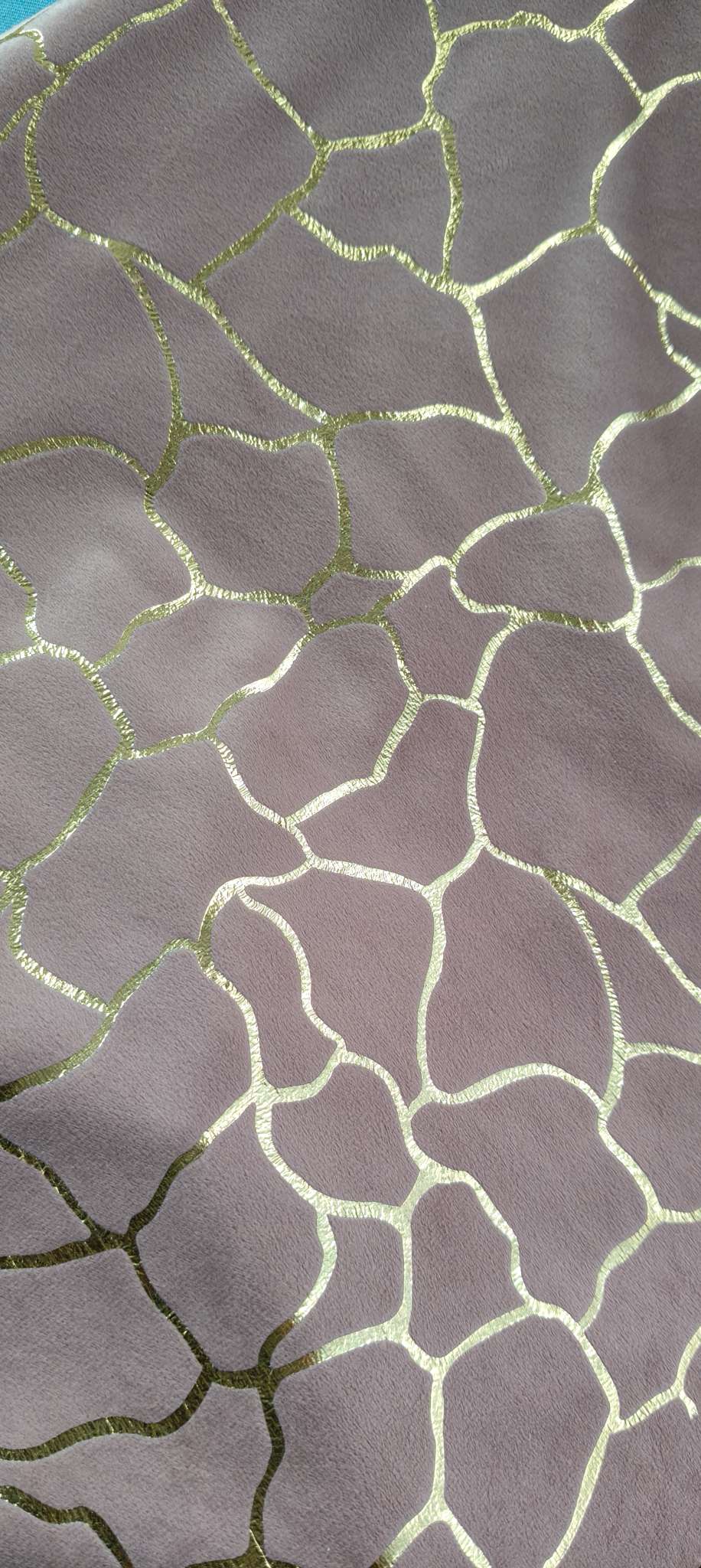 Fabric processing, custom printed and gold-embossed small chanel-style fabric, leather textile fabric, multi-color and diverse, suitable for small sizes detail image 6