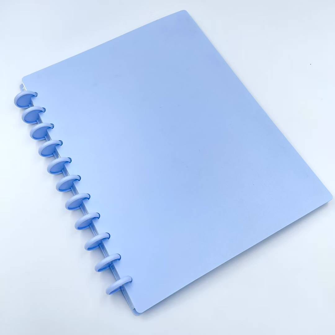 A 20-page A4 mushroom-button information booklet, a great helper for students to store test papers and office materials pic 3