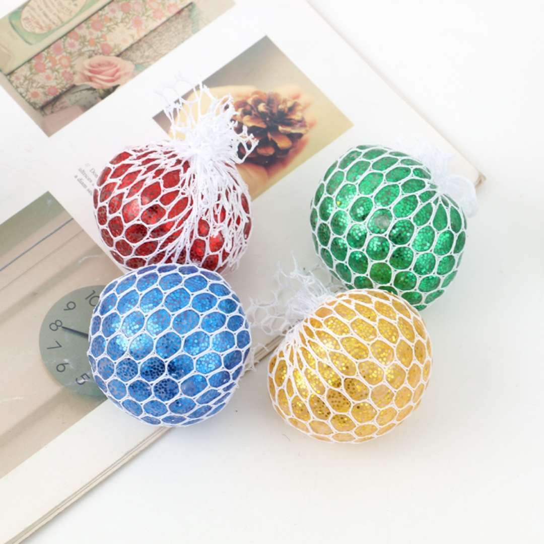 Golden powder grape balls, stress-relieving magic tools, venting balls, stress-relieving pranks, small toys, children's pinching fun, street stall toys, wholesale toys detail image 10