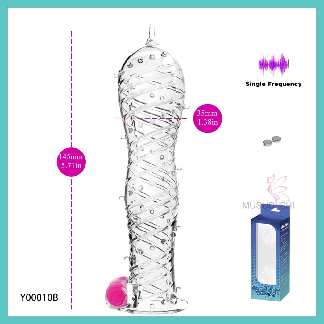 Y00010B vibration ring Get Hard Penis Ring and Ball Holster Sperm Stopper Erection Delay Cock RIng Dildo Sex Toys Cock Ring Adult Couples Sex Toy  thumbnail