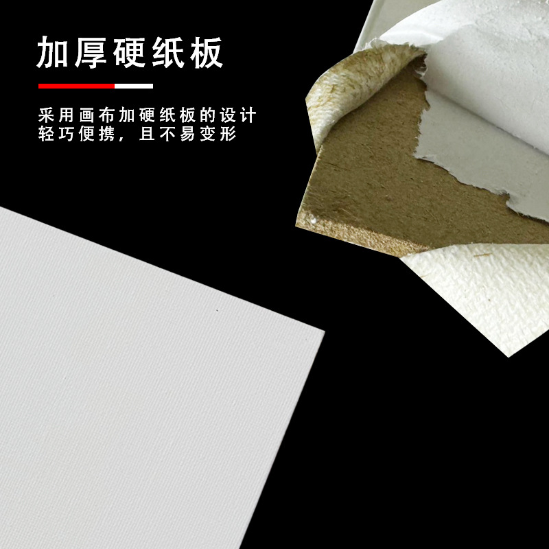 油画板薄板大尺寸带画布超薄8开3mm画板a4画板画布4k迷你薄款方形手写板9寸动物油画框手写板4寸木框油画框木箱画框