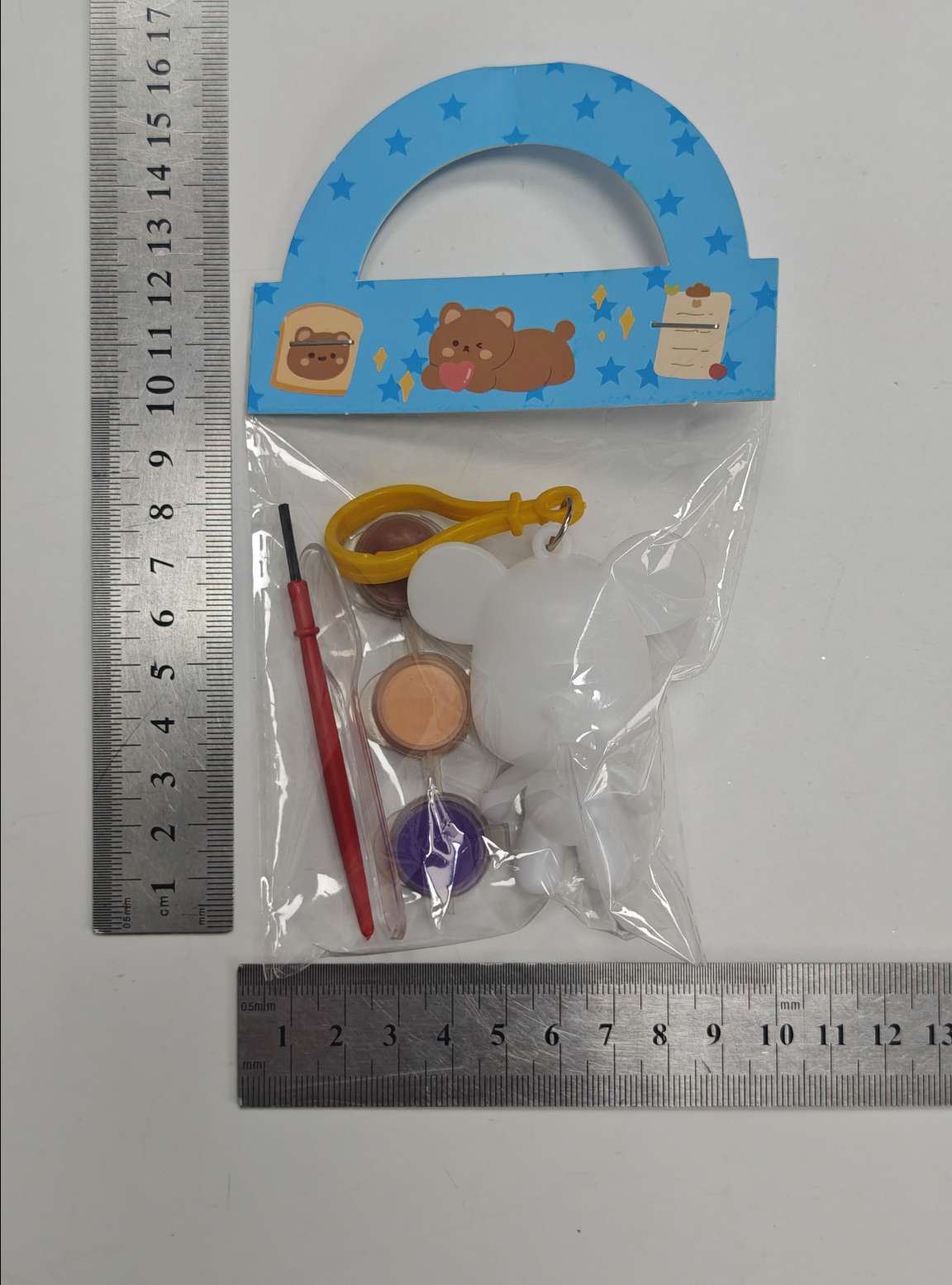 DⅠV 石膏填色 塑料流体熊 石膏玩具详情图15