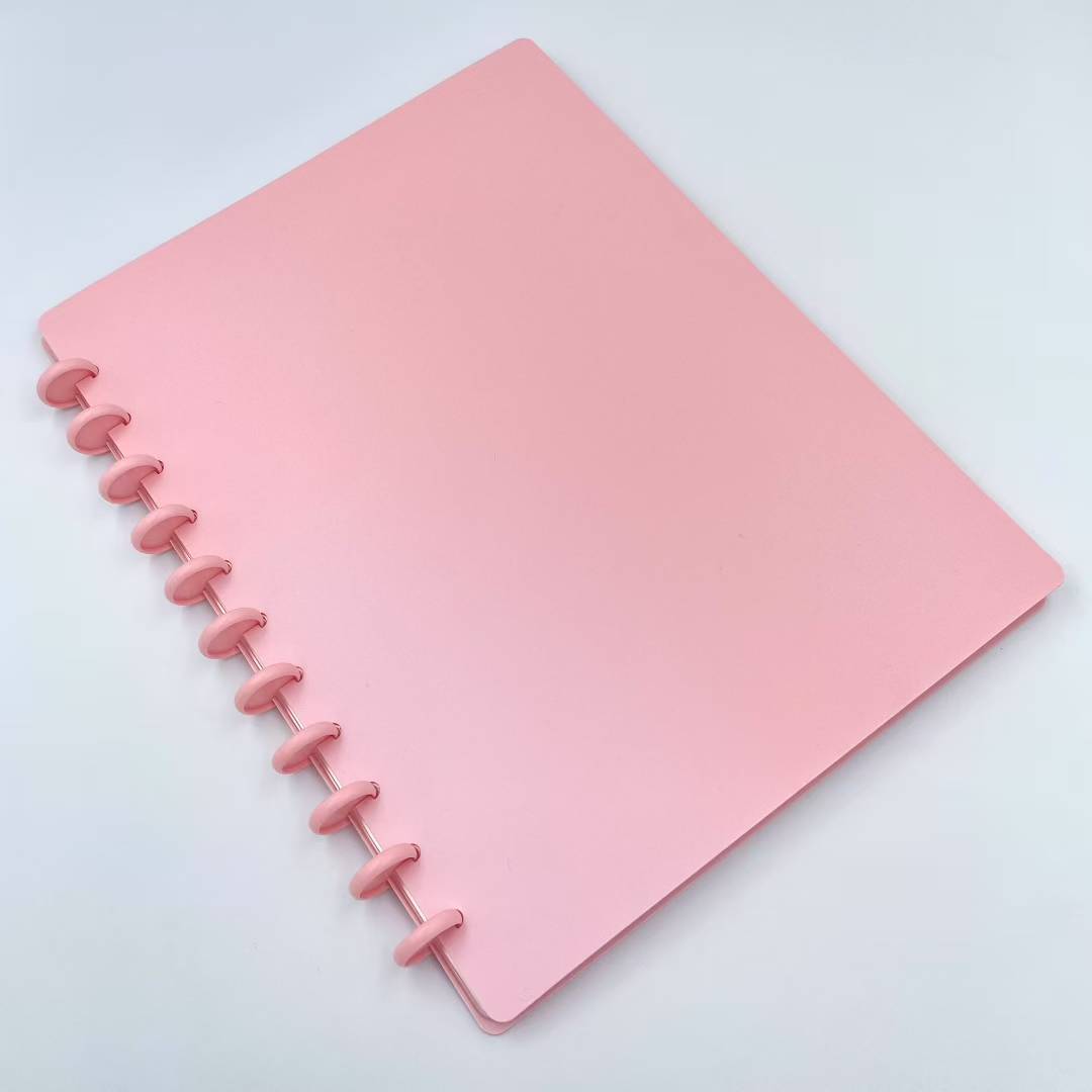A 20-page A4 mushroom-button information booklet, a great helper for students to store test papers and office materials Application Scenario