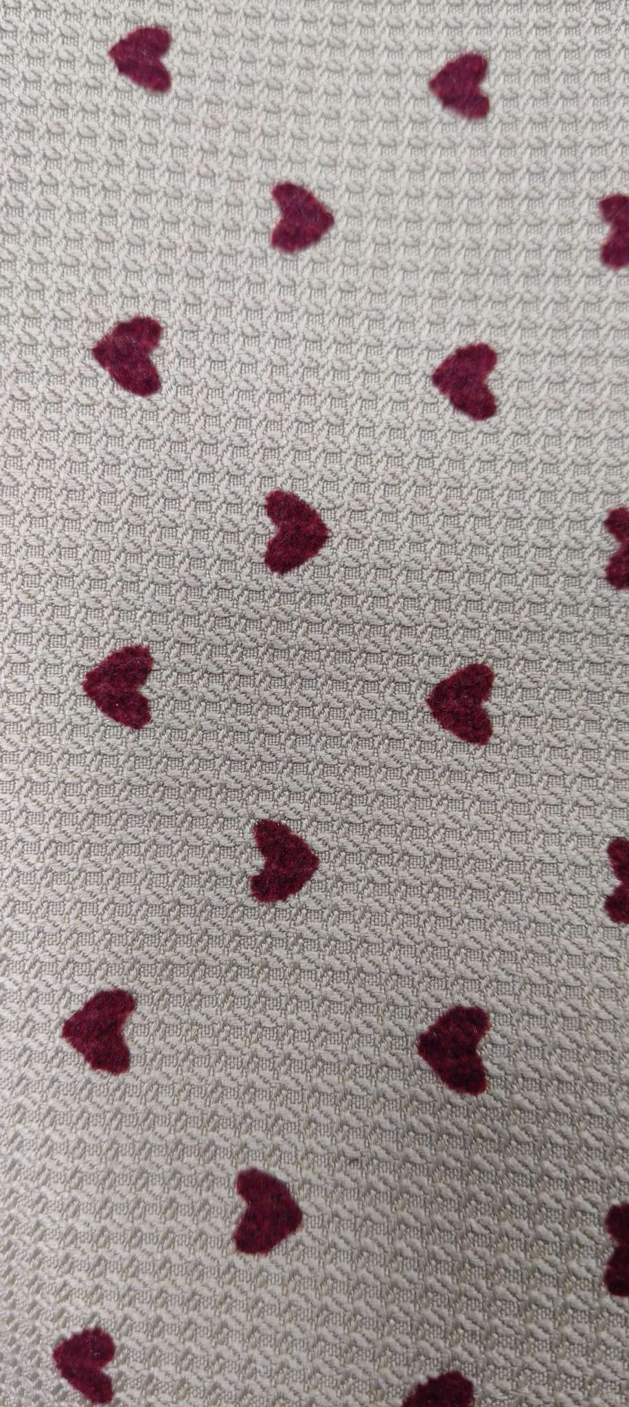 Textile leather functional fabric, nylon high-density flocking heart multi-purpose fabric material Specification image