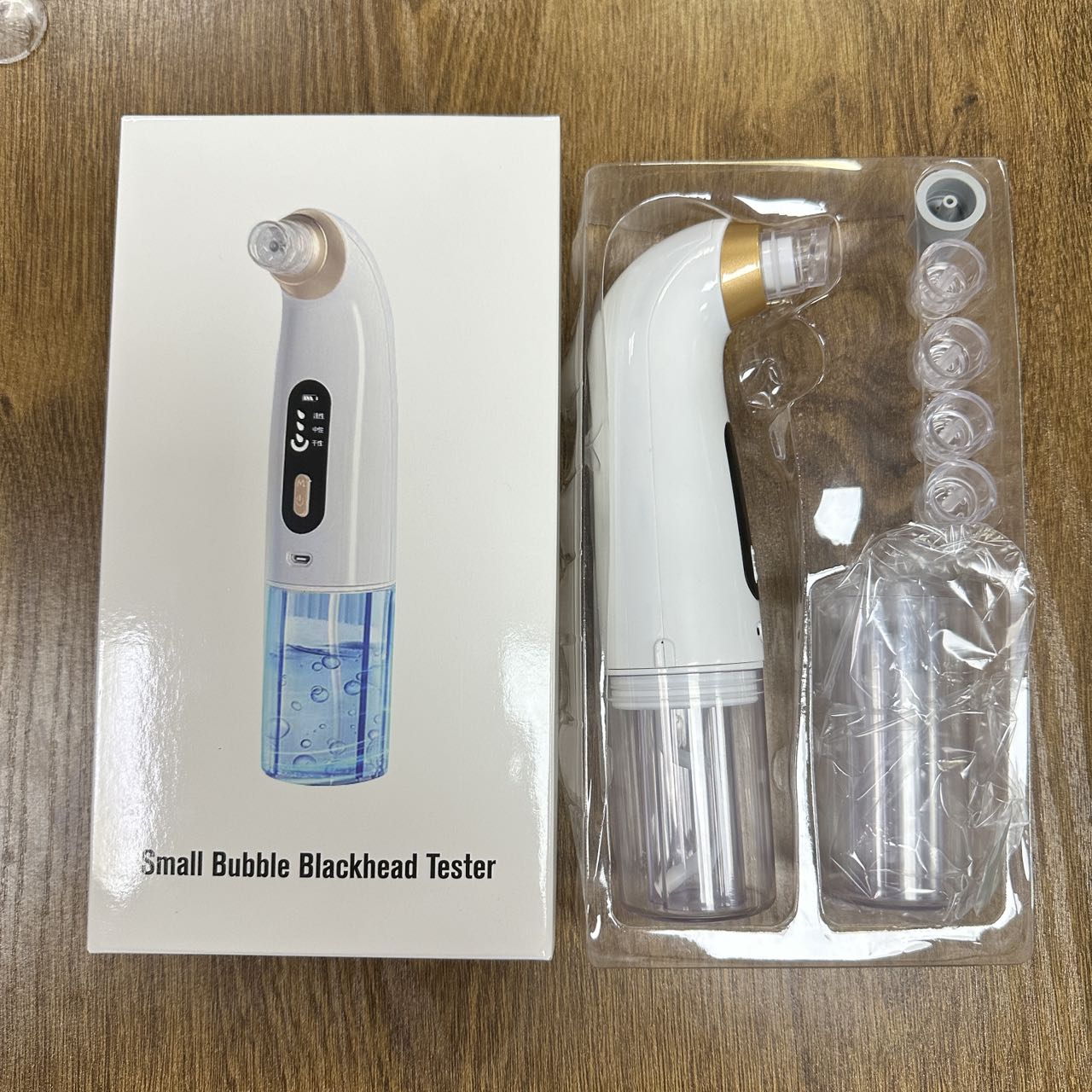 Bubble blackhead instrumento de cuidado facial doméstico instrumento de limpieza de poros Specification image