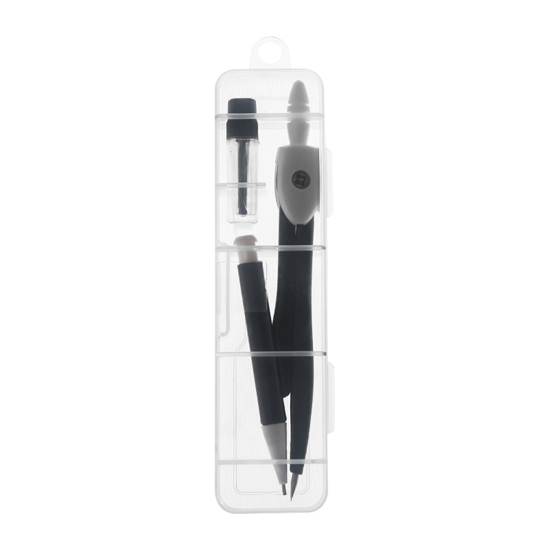 Simple exam compass set, metal drawing compass drawing tools for primary and secondary school students, Math teaching stationery 114 Item Picture