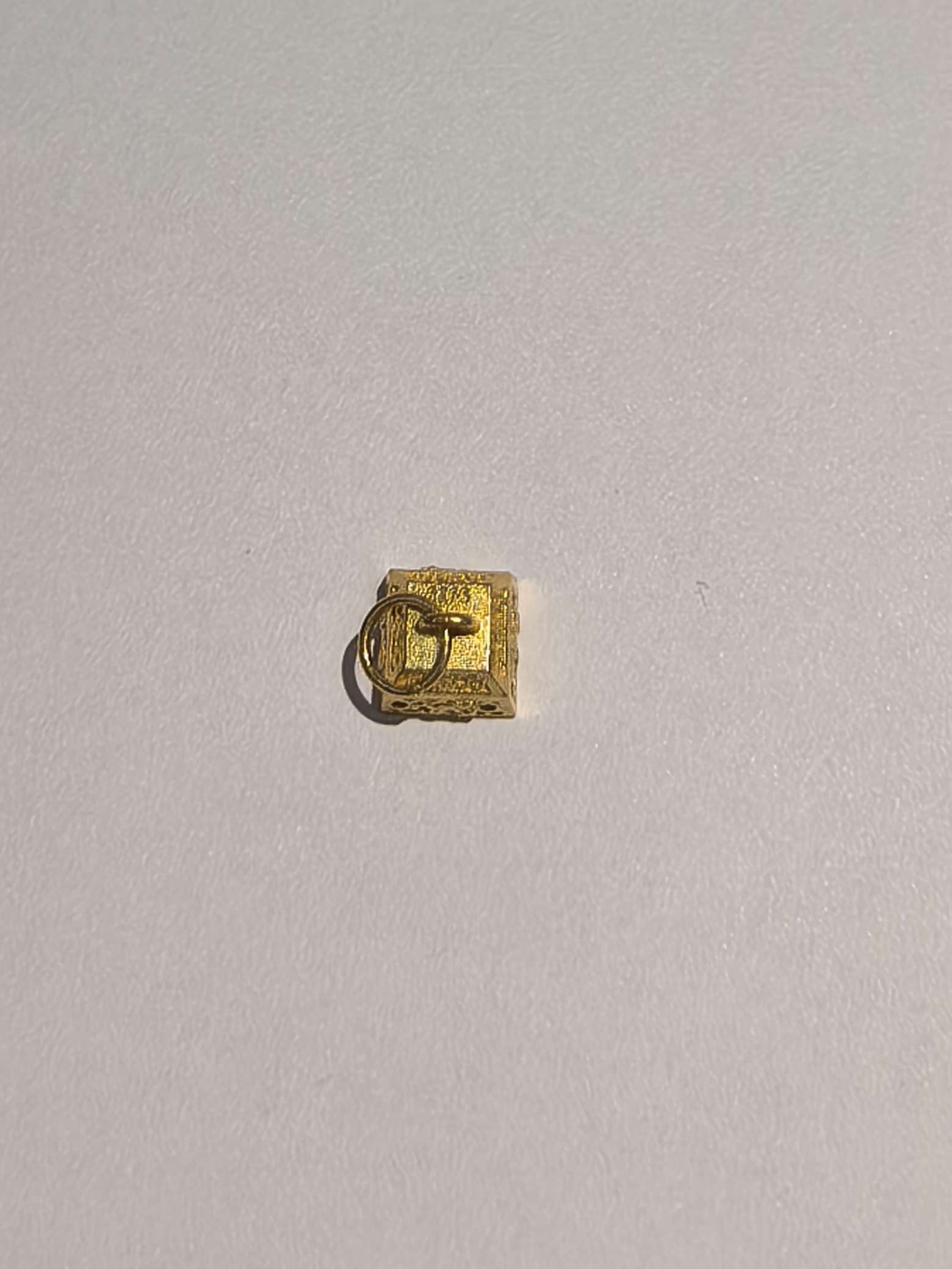 s925 Silver Drop Oil Five-Way God of Wealth Slip p1340 details Picture