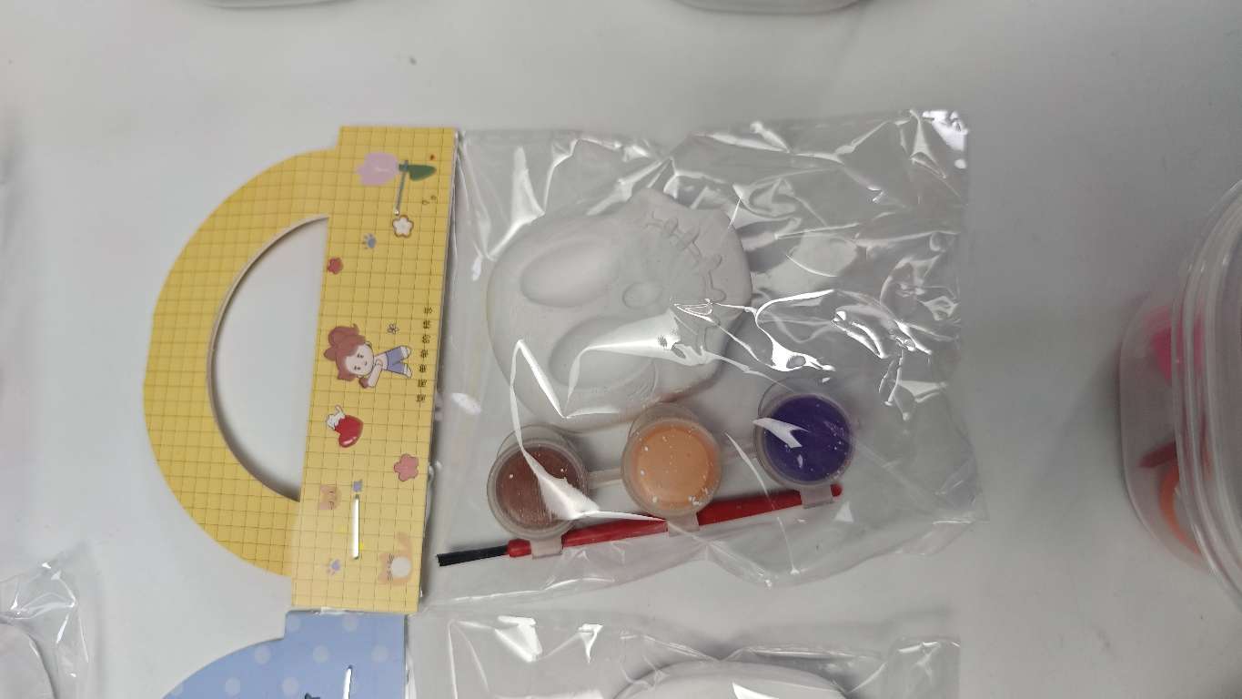 DⅠV 石膏填色 塑料流体熊 石膏玩具详情图20