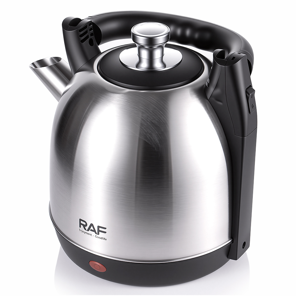 RAF European standard cross-border large-capacity stainless steel 5L electric kettle, large-capacity folding handle kettle with overheat protection Specification drawing