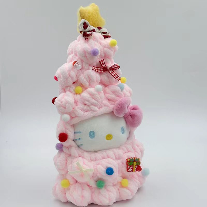 【Haileykittyy】圣诞季 超重工 美貌圣诞树浅粉 桌面摆件圣诞礼详情图3