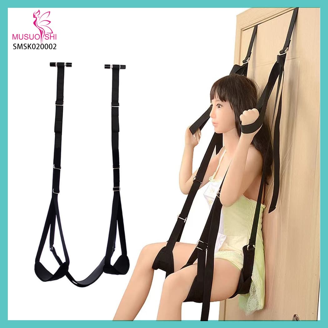 SMSK020002  Adjustable Strap BDSM Sex Kit Sm Bondage Gear with Cushion Flirting Whip Bondage Pillow for Couple Flirt Game sex toys full figure