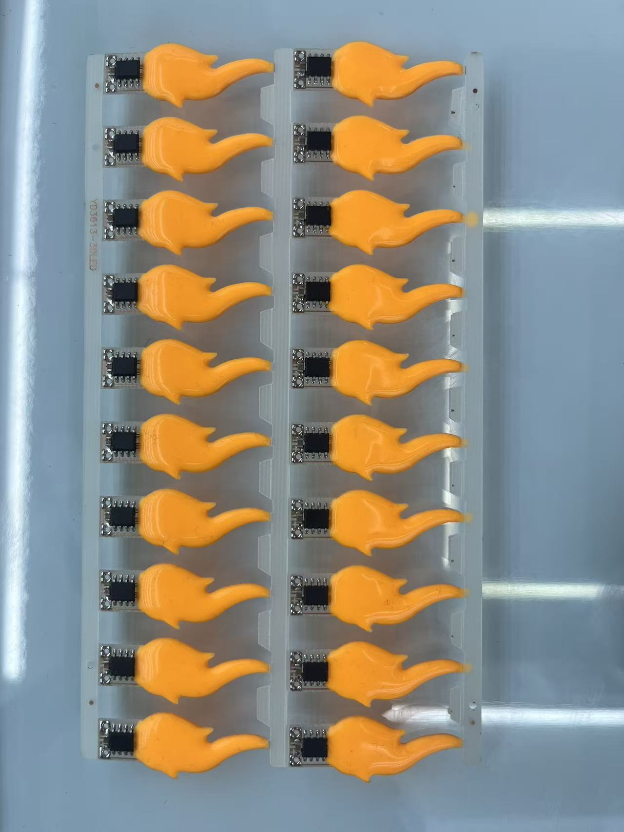 3v火焰灯丝LED字母灯丝蜡烛火苗光源配件 异型灯片