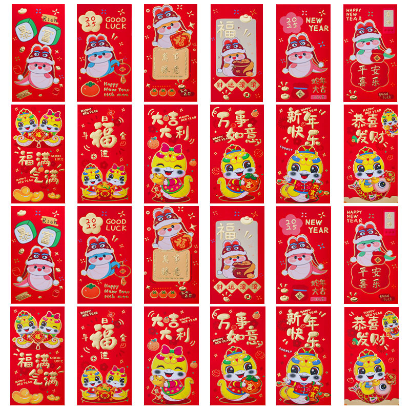2026 New Year of the Horse Cartoon Creative Universal New Year Red Envelope Bag, Spring Festival Red envelope, Year of the Horse Red Envelope wholesale manufacturer Application Scenario