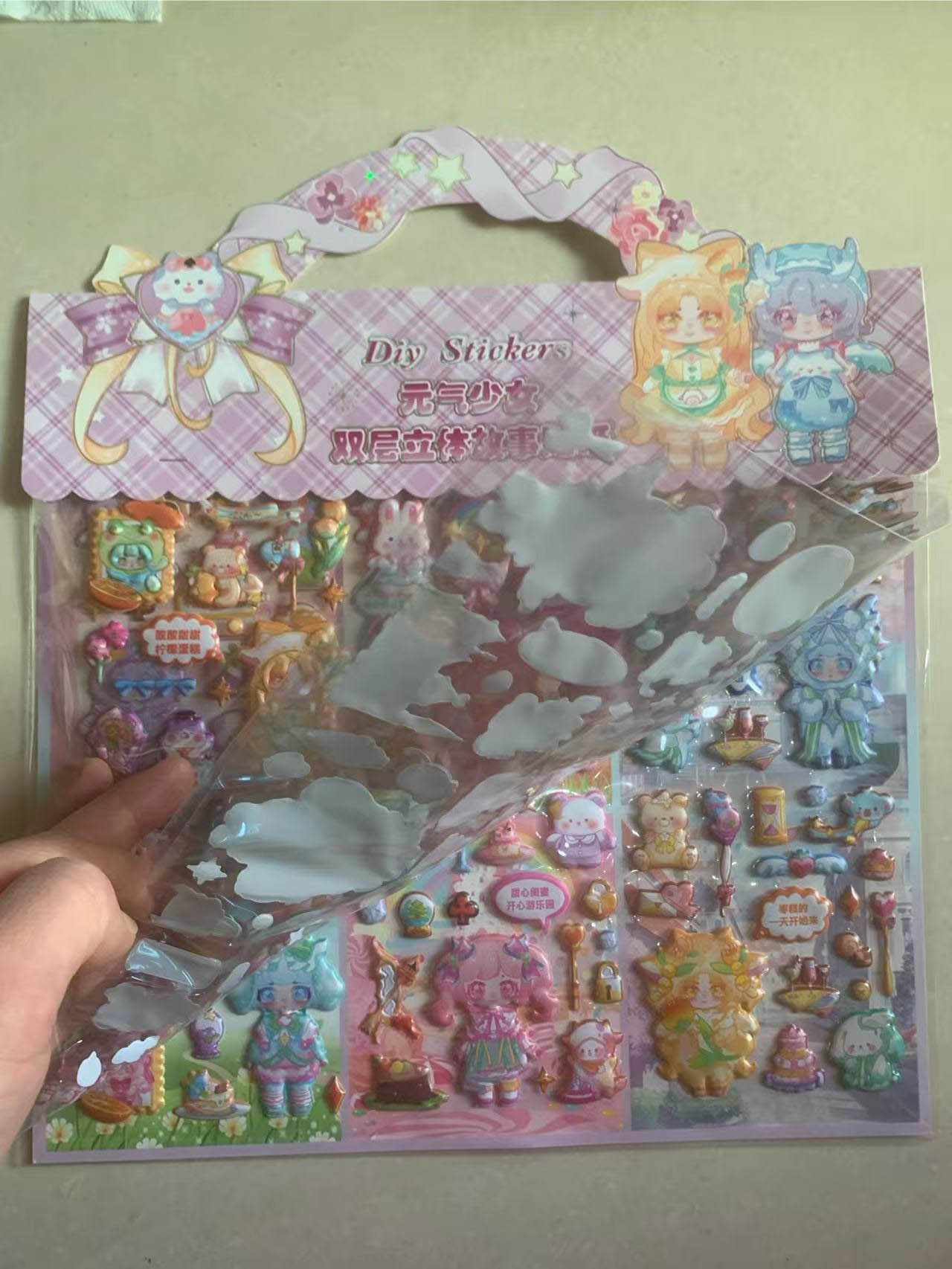 CCK double-layer gilded bubble wrap details Picture