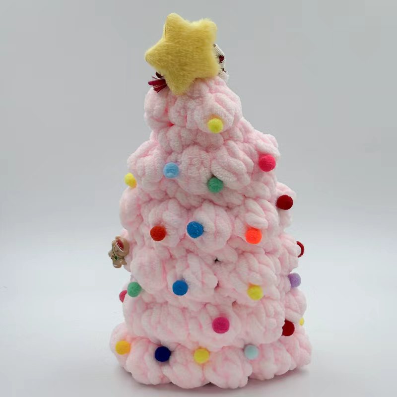 【Haileykittyy】圣诞季 超重工 美貌圣诞树浅粉 桌面摆件圣诞礼详情图5