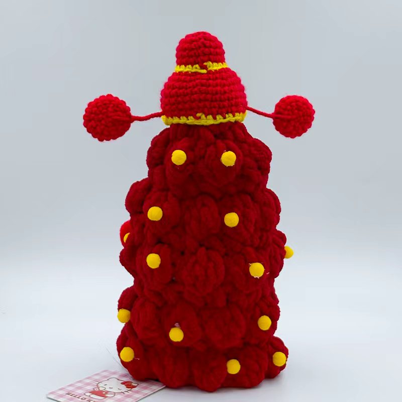 财神红色圣诞树 超重工 美貌圣诞树KT 桌面摆件圣诞礼细节图