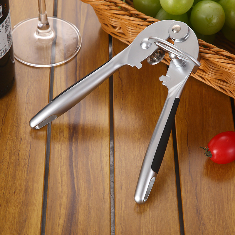 Creative new zinc alloy can opener, multi-functional can knife, safe can opener details Picture
