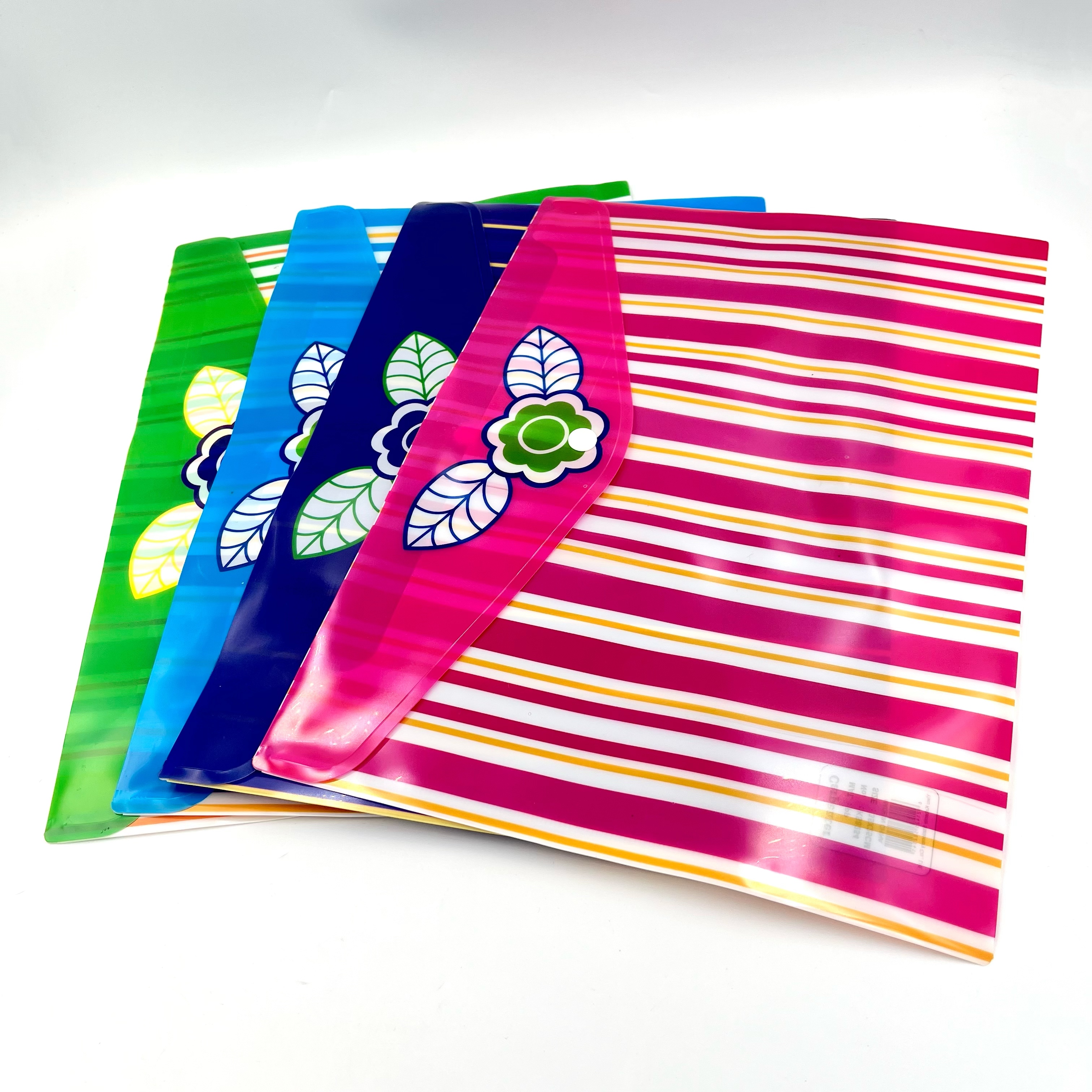 FC horizontal button bag, office materials bag, FC storage bag, student test paper classification bag