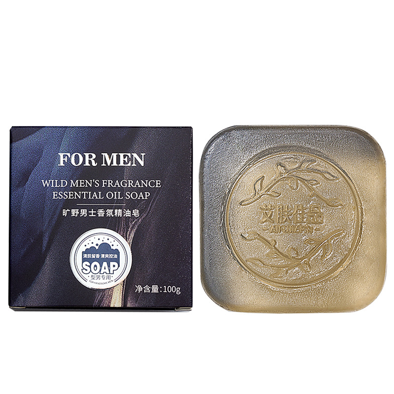 maxi limpio男士香水控油留香手工皂洁面沐浴旷野男士香水精油皂