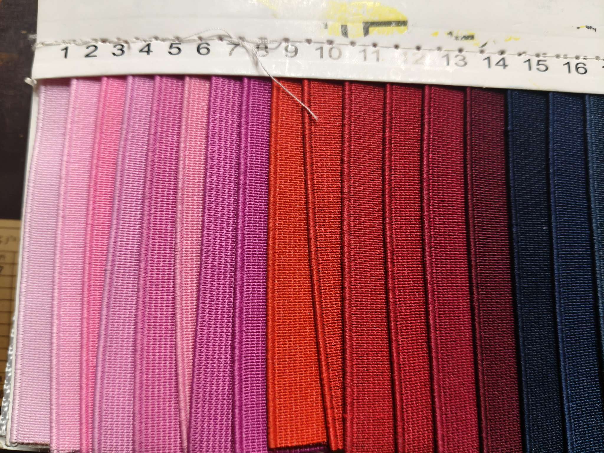 纺织辅料彩色松紧带玉米纹弹力带皮革服装配件松紧带织带产品图