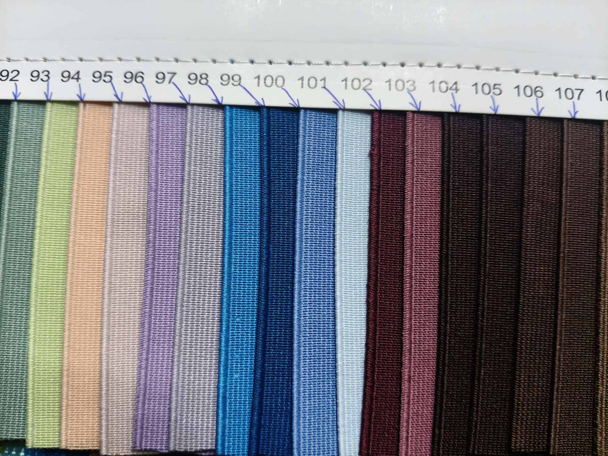 纺织辅料彩色松紧带玉米纹弹力带皮革服装配件松紧带织带详情图9