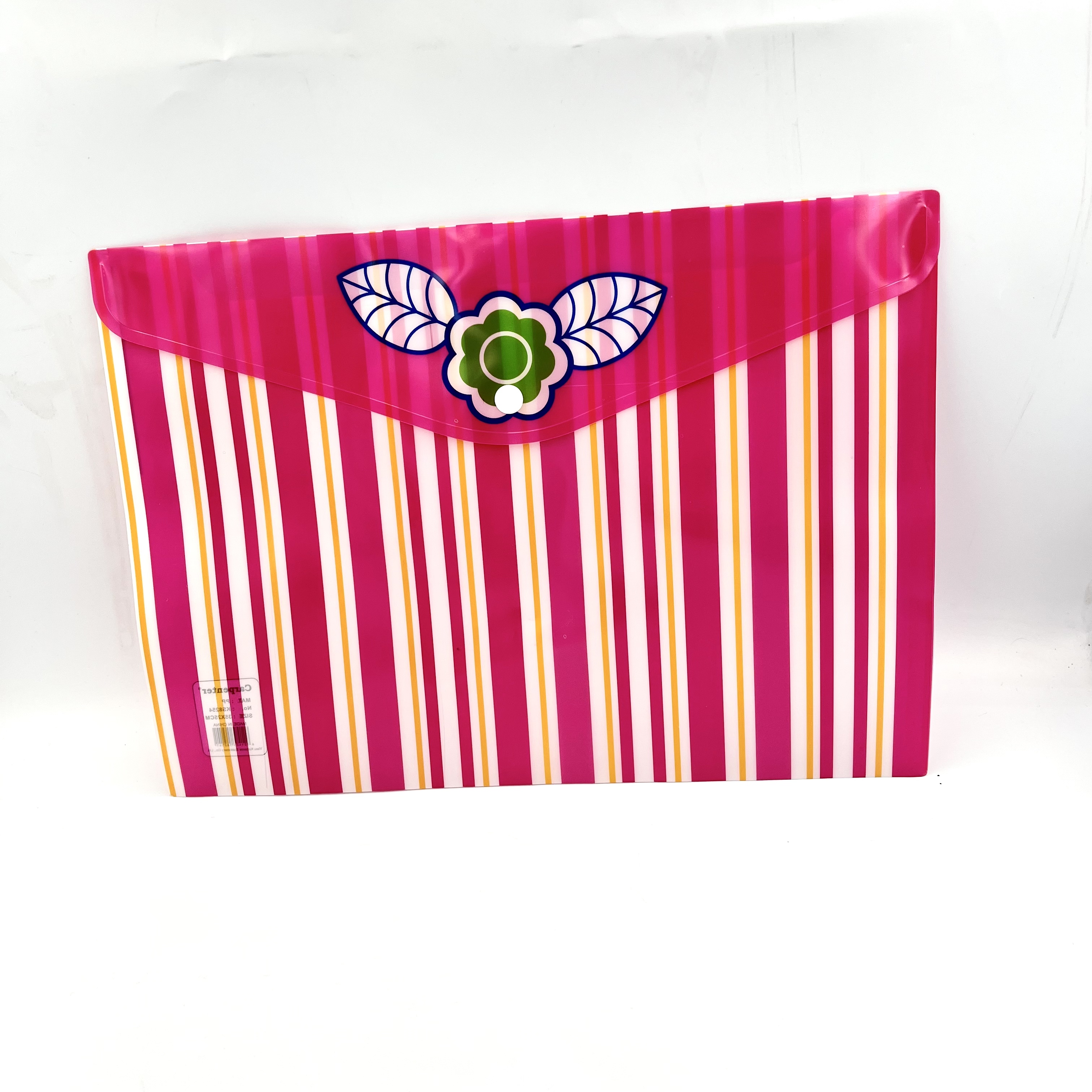 FC horizontal button bag, office materials bag, FC storage bag, student test paper classification bag details Picture