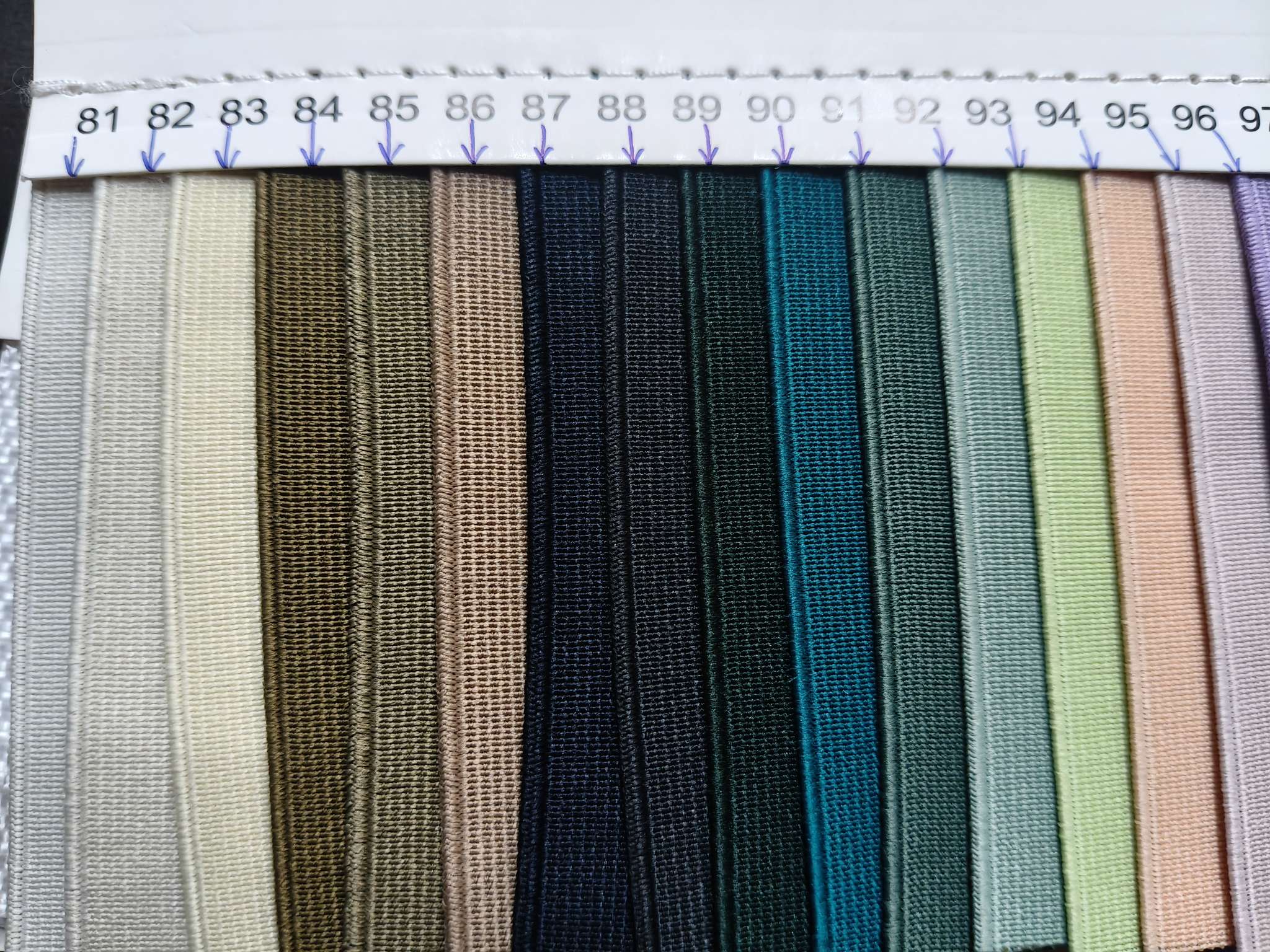 纺织辅料彩色松紧带玉米纹弹力带皮革服装配件松紧带织带详情图8