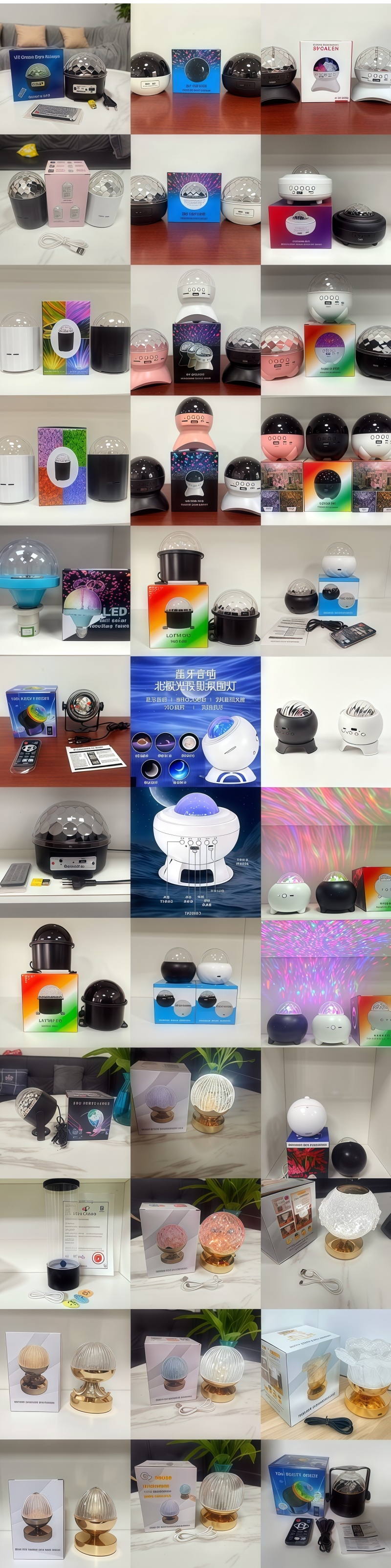 蓝牙魔球彩灯七彩爆闪灯音响浪漫智能大音量KTV家用声控蓝牙音响详情1