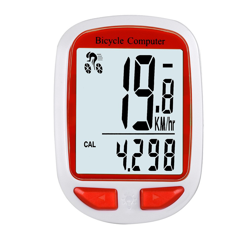 YD-1 wired speedometer, bicycle wireless speedometer, large screen in both Chinese and English, wireless touch backlight, waterproof mountain bike speedometer, odometer, speed meter Application Scenario