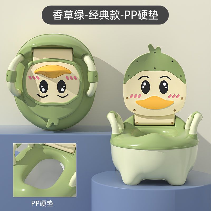 儿童马桶坐便器男大号女宝宝婴幼儿专用移动厕所家用大号便桶尿盆产品图