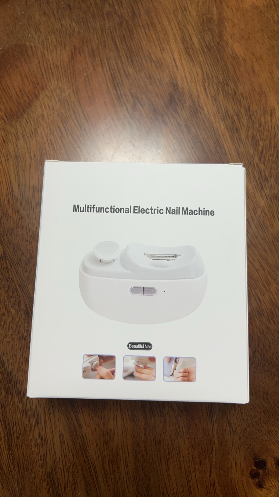 Multi-functional electric nail tool and two-in-one electric brightening nail clippers Specification image