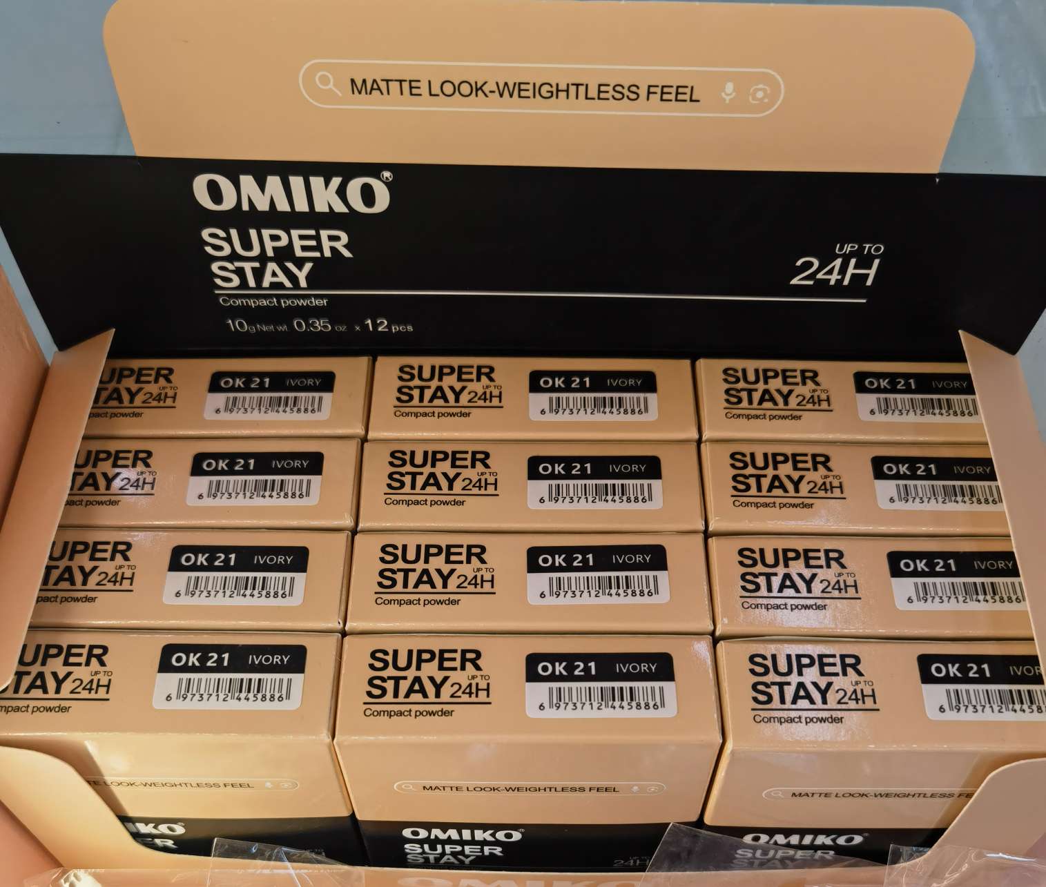 OK23自然色/OK22浅色/OK21象牙白