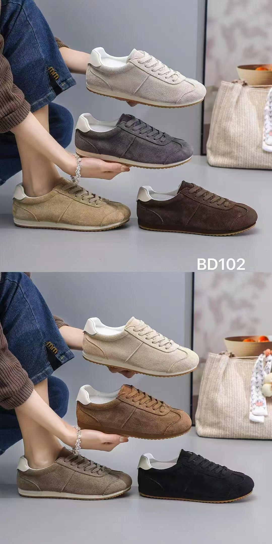 低跟阿甘鞋女款 春季透气休闲鞋  时尚大方详情6