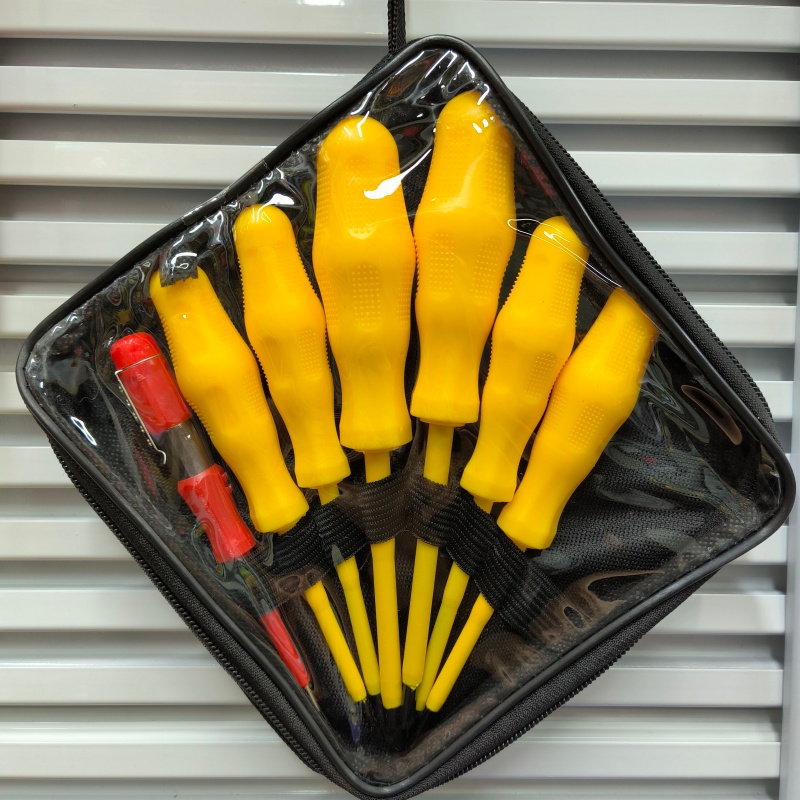 厂家直销五金工具十字一字多功能电工两用起子8PC螺丝刀套装详情4