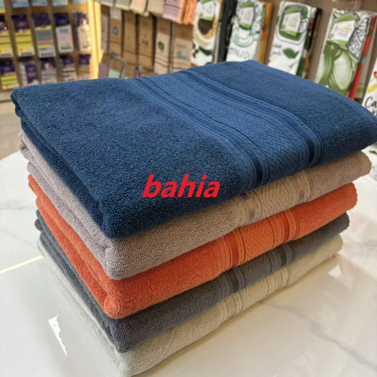 Bahia 亮丝纯棉浴巾 70*140cm吸水加厚家用裹身巾 酒店洗浴毛巾浴巾