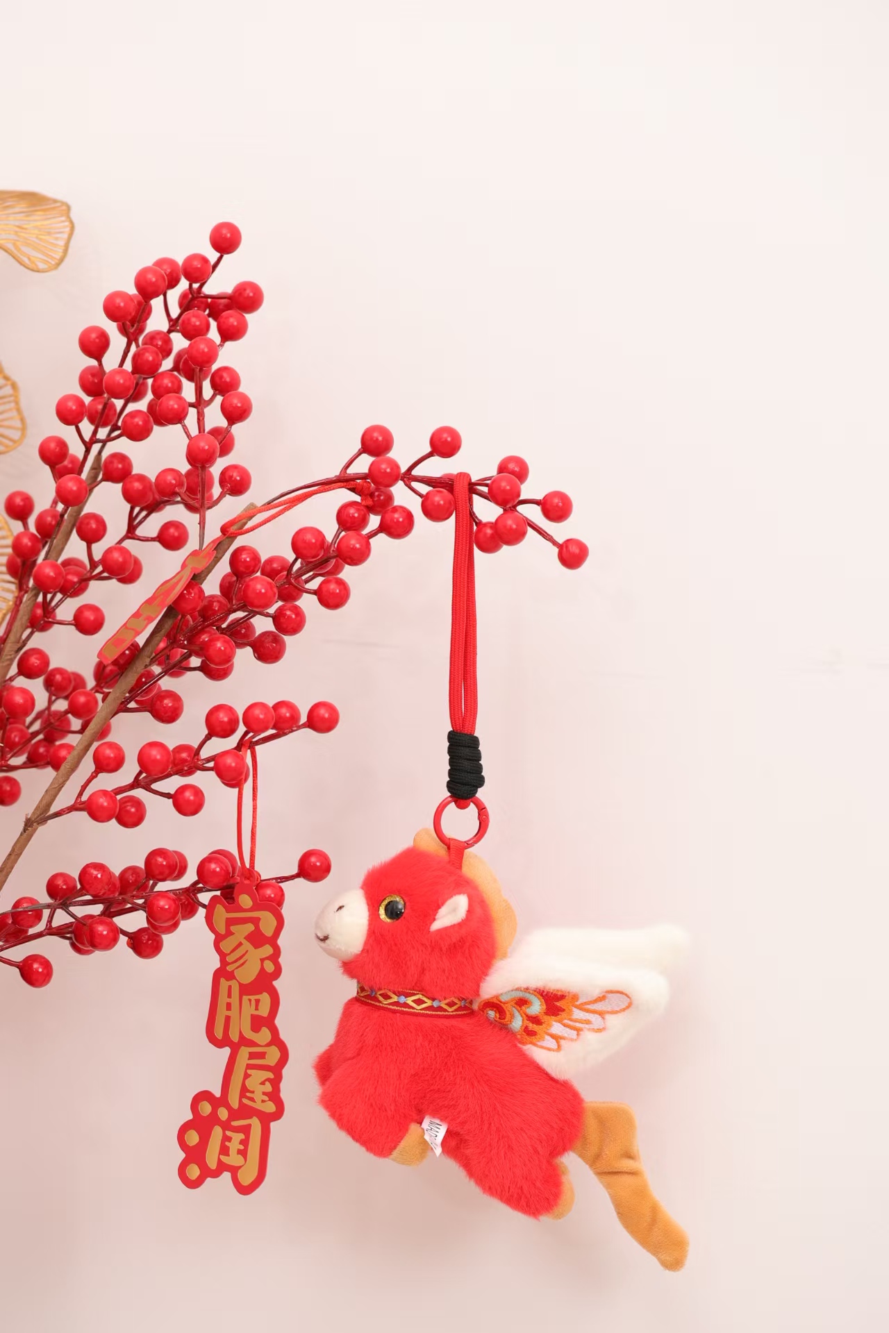 2026 New Zodiac Horse Series - 15CM Flying Double-Winged Angel Horse Plush Doll pic 5