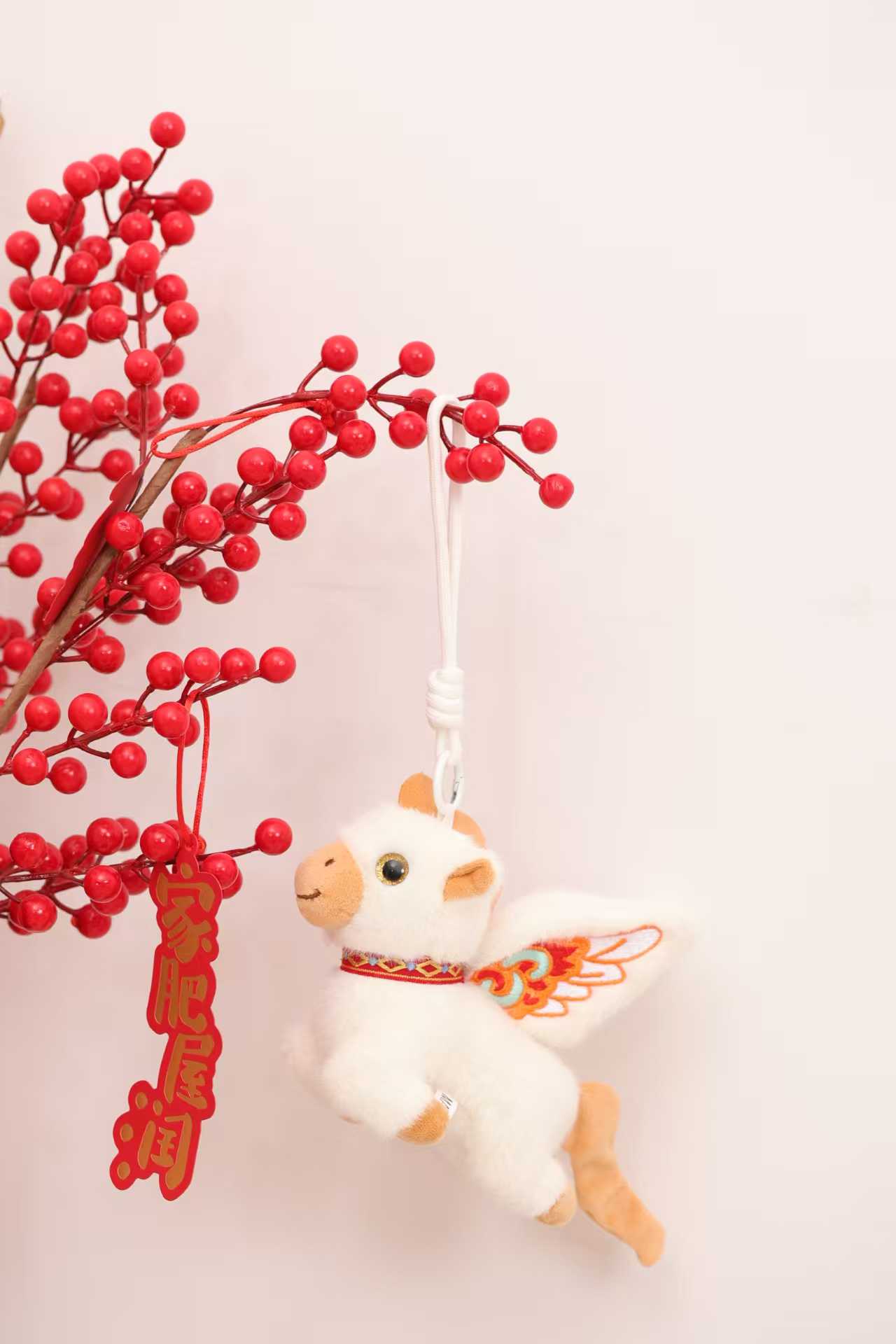 2026 New Zodiac Horse Series - 15CM Flying Double-Winged Angel Horse Plush Doll pic 10