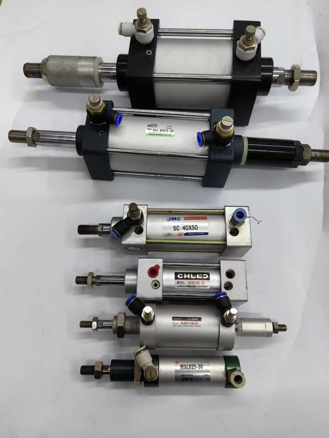 超声波气动花边机专用气缸超声波点焊机专用气缸超声波花边机气缸配件原厂配件经久耐用产品图